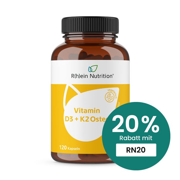 Vitamin D3+K2 Osteo 2.000 I.E. Vit.D3+80 µg K2 Kps 120 St