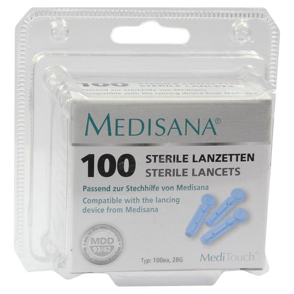 medisana 100 Blutlanzetten für Diabetiker 100 St