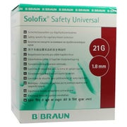 B. Braun Solofix® Safety Sicherheits-Blutlanzetten 200 Stück - Universal (rot) 200 St