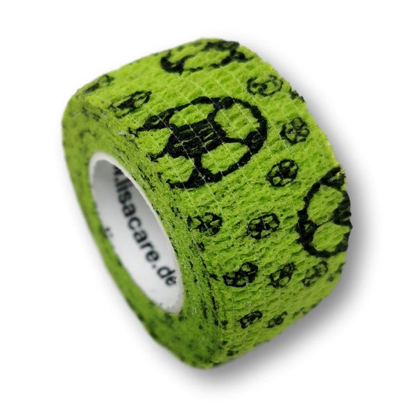 LisaCare Fingerpflaster - Fußball Grün - 2,5cm x 4,5m 1 St