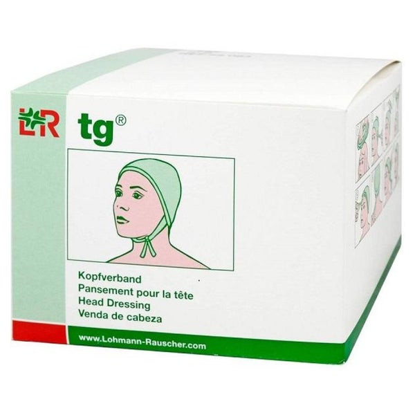 Lohmann & Rauscher tg Kopfverband, gebrauchsfertig, dehnbar und hautfreundlich 10 St