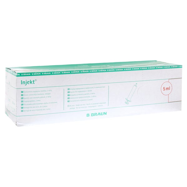 Braun Injekt Spritze 5 ml Luer exzentris 100X5 ml