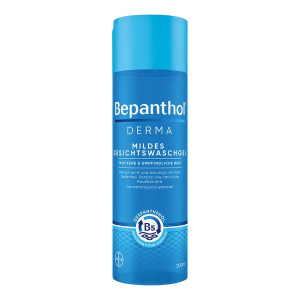 Bepanthol® DERMA Mildes Gesichtswaschgel, 200ml Flasche 1X200 ml