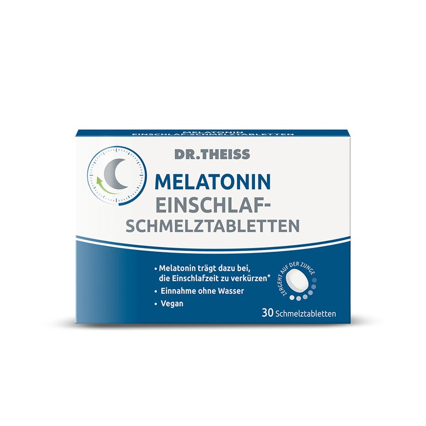 Dr. Theiss Melatonin Einschlaf-Schmelztabletten 30 St