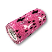 LisaCare kohäsive Bandage - Schmetterling Rosa - 10cm x 4,5m 1 St
