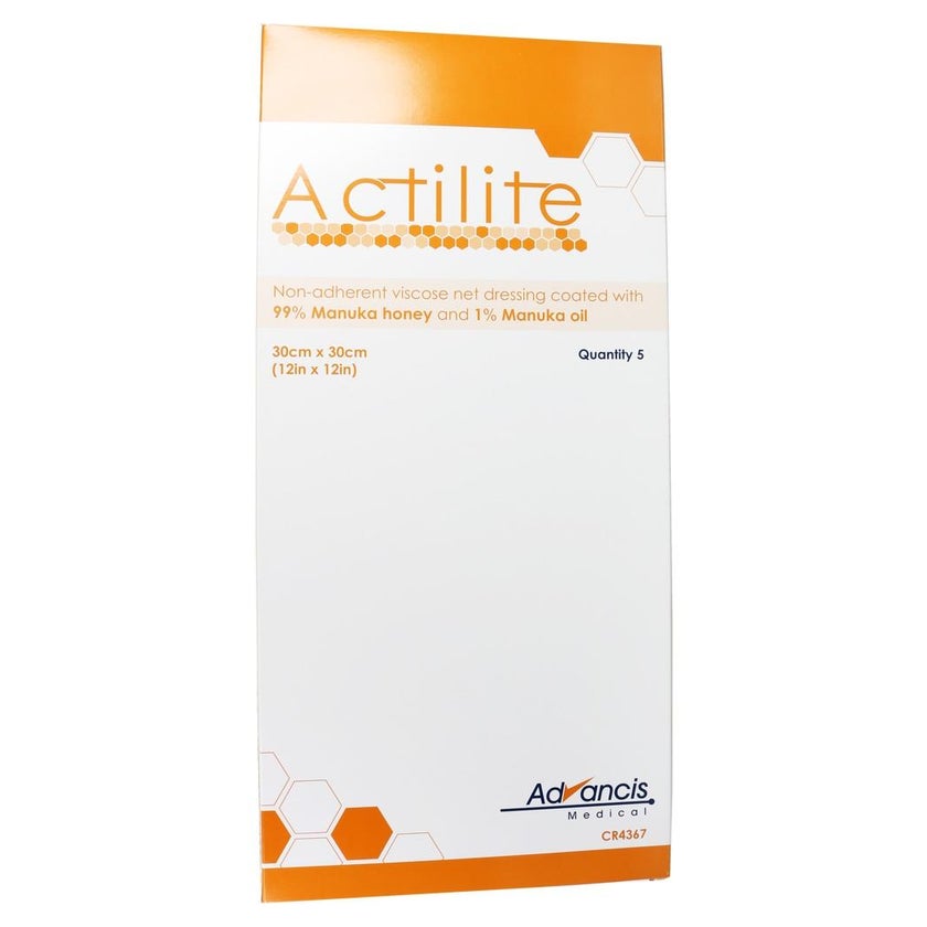 Actilite 30x30 cm Honig Wundauflage 5 St