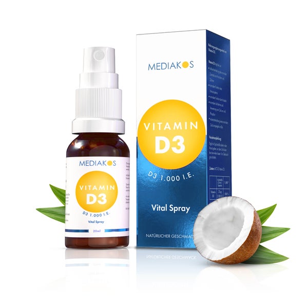 Mediakos® Vitamin D3 1.000 I.E. Vital Spray 20 ml