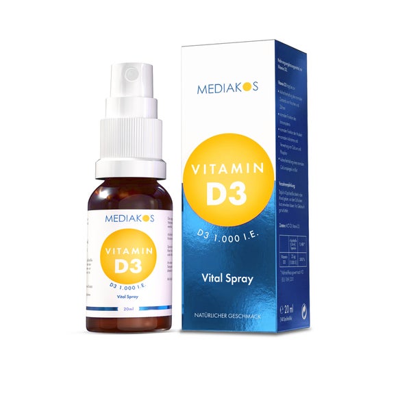 Mediakos® Vitamin D3 1.000 I.E. Vital Spray 20 ml