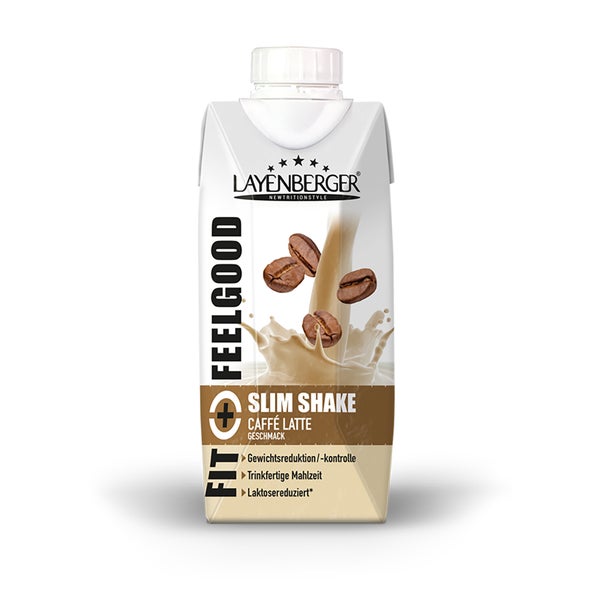 Layenberger Fit+feelgood Slim Shake Caffe Latte 330 ml