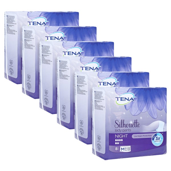 TENA LADY Pants Night M 6X8 St