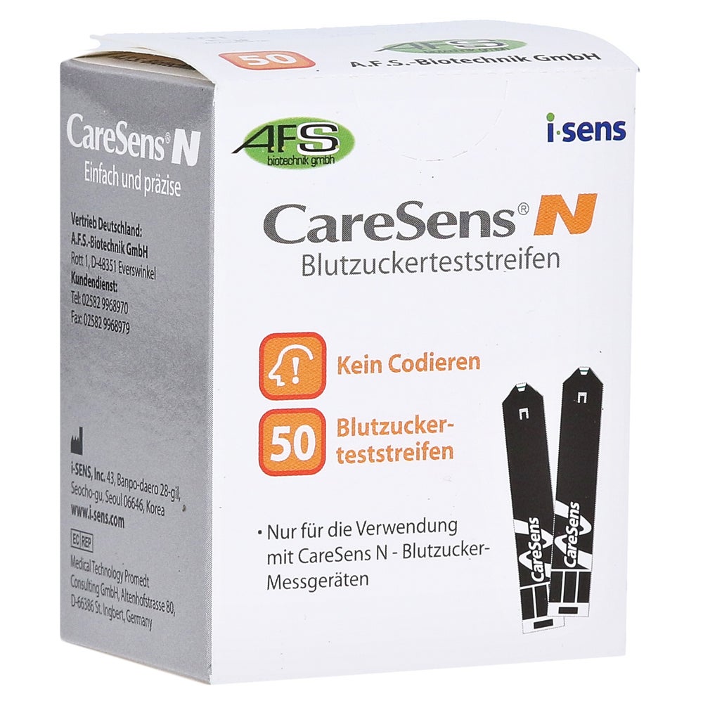 Caresens N Blutzuckerteststreifen auto.c 50 St