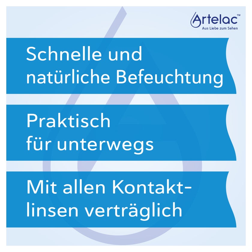 Artelac Splash EDO Augentropfen 10X0,5 ml