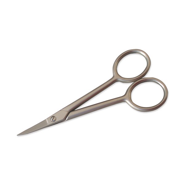 Fußnagelschere mit Mikroverzahnung gebogen vernickelt, 13 cm 1 St