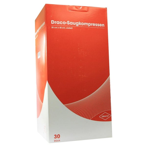 Saugkompressen Unsteril 20x40 cm Draco 30 St