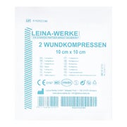 Leina Wundkompressen 10x10 cm steril 2 St