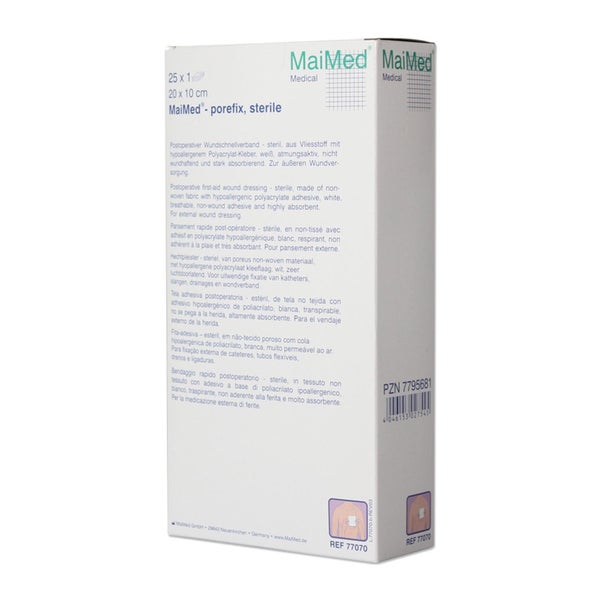MaiMed porefix Wundschnellverband - 20 x 10 cm 25X1 St