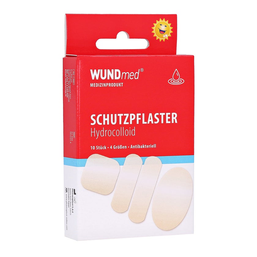 Wundpflaster Hydrocolloid 4 Größen 10 St
