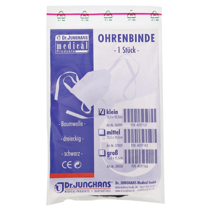 Ohrenbinde Dreieckig Klein 10,5x12,5 cm 1 St
