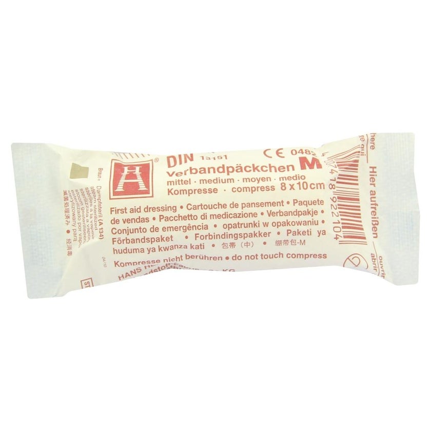 Verbandpäckchen 8x10 cm M steril 1 St