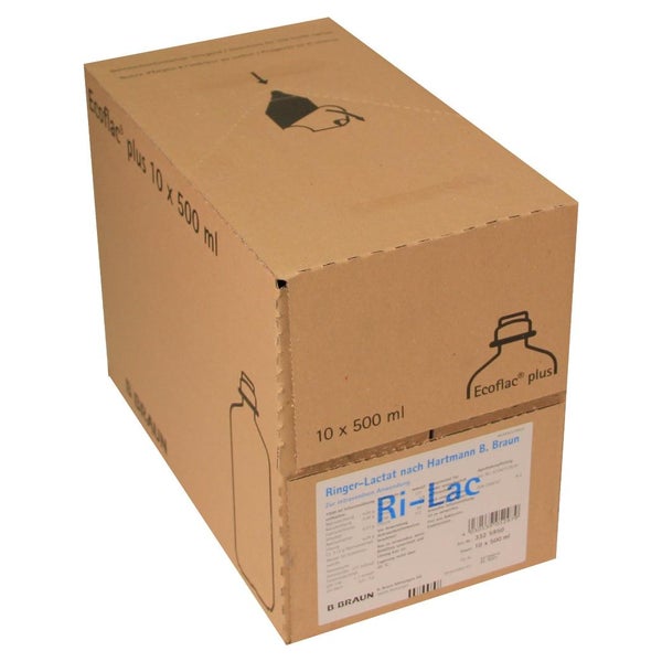 Ringer Lactat N.hartm.b.braun Ecofl.Plus 10X500 ml