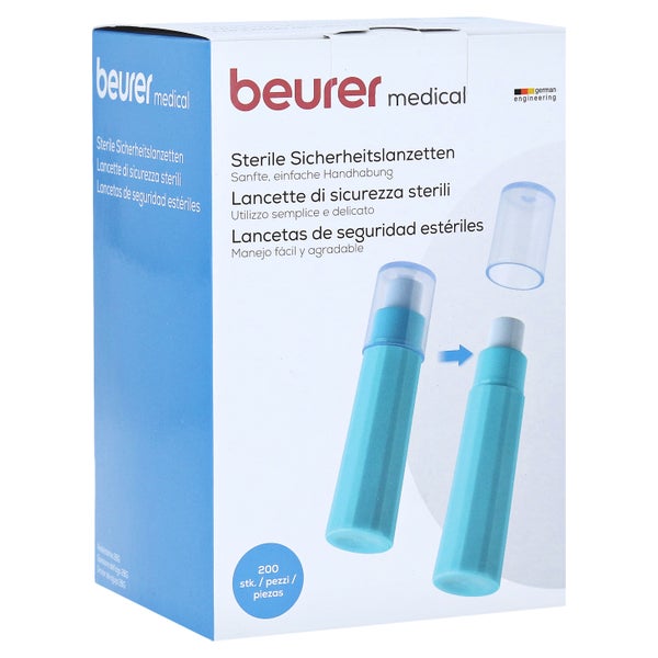 Beurer Sicherheitslanzetten 28 G 200 Stück 200 St