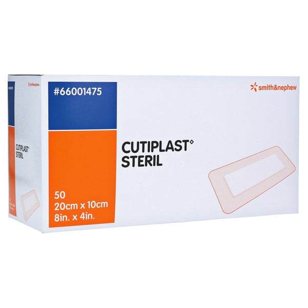 Cutiplast Steril Wundverband 10x20 cm 50 St