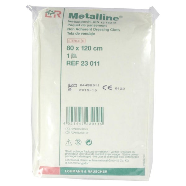 Metalline Verbandtuch 80x120 cm 1 St