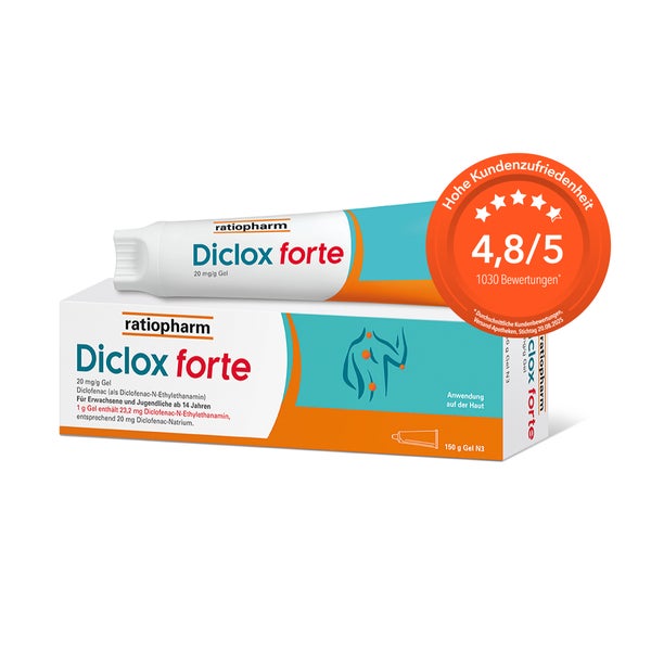 Diclox forte Schmerzgel 150 g