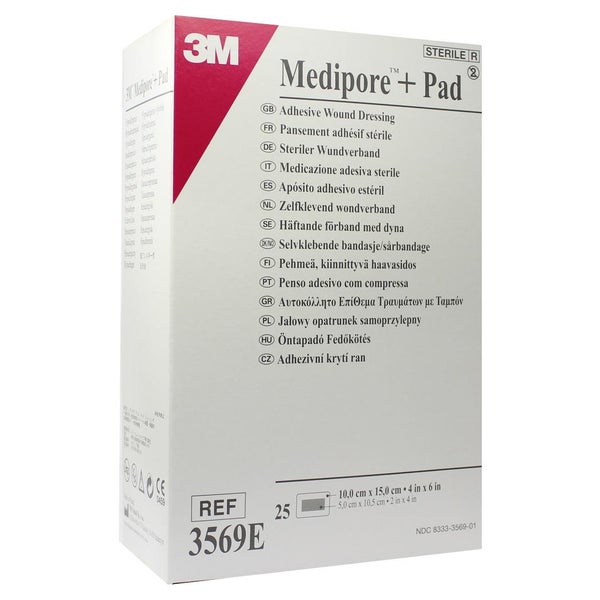Medipore Plus Pad 3569E steriler Wundver 25 St