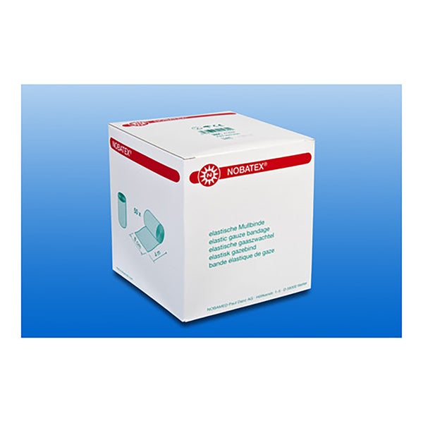 Noba Nobatex elastische Fixierbinden Großverbraucherpackung, 12 cm x 4 m, 50 Stück 50 St