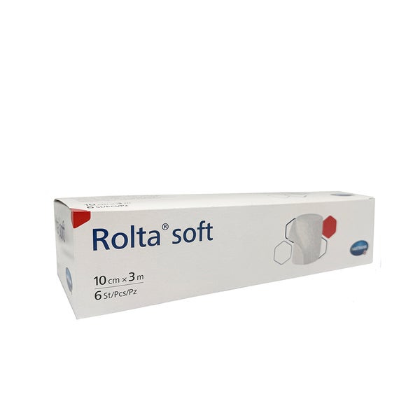 Rolta soft Synth.-wattebinde 10 cmx3 m 6 St
