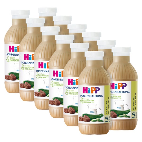 HIPP Sondennahrung Rind & Zucchini-Gemüs 12X500 ml