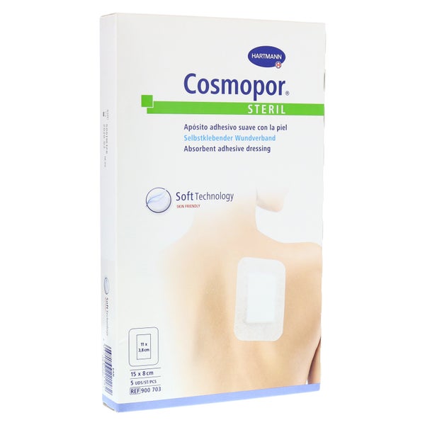 Cosmopor steril 15 x 8 cm 5 St