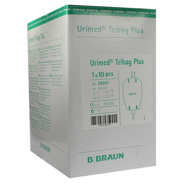Urimed Tribag Plus Urin Btl. 500ml m.2cm 10 St