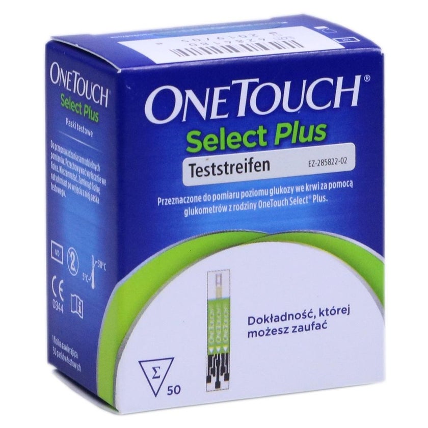 ONE Touch Select Plus Blutzucker Teststr 50 St