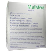 Produktabbildung: MaiMed Pad Saugkompressen steril - 30 / 20 x 20 cm 30X1 St