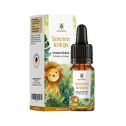 Vitamin D3 & K2 Tropfen für Kinder ab 4 (500 I.E.) - SONNENKNIRPS - NATURTREU® 10 ml