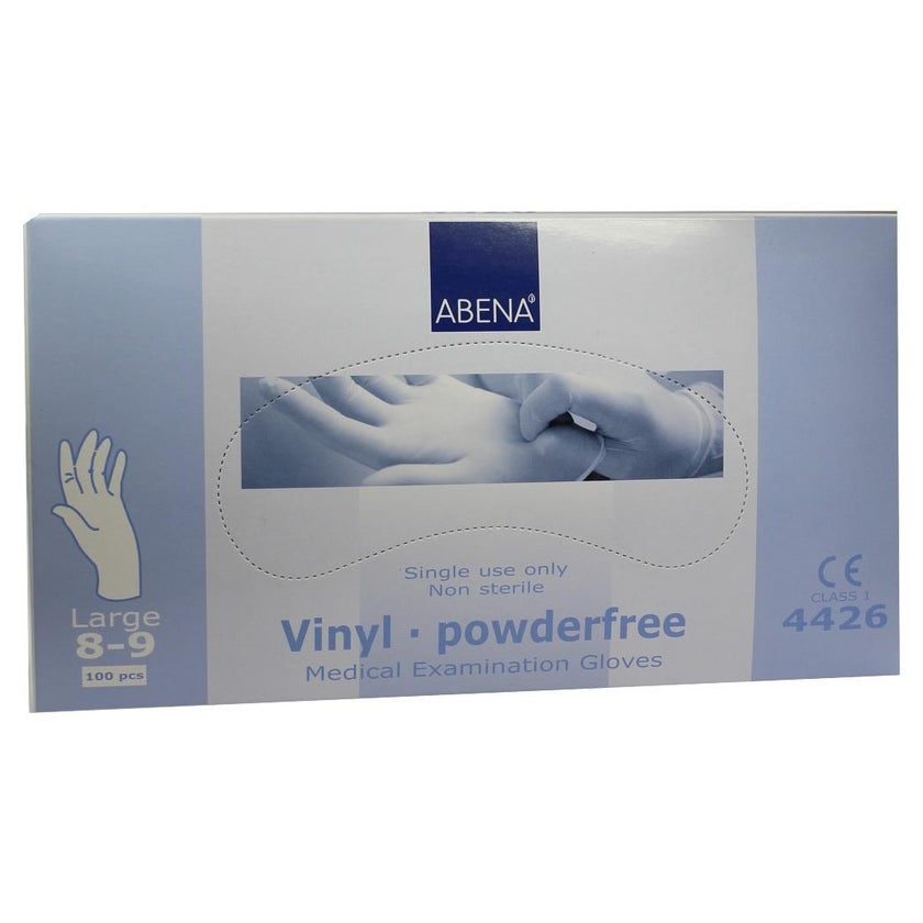 Vinyl Handschuhe Puderfrei large 100 St