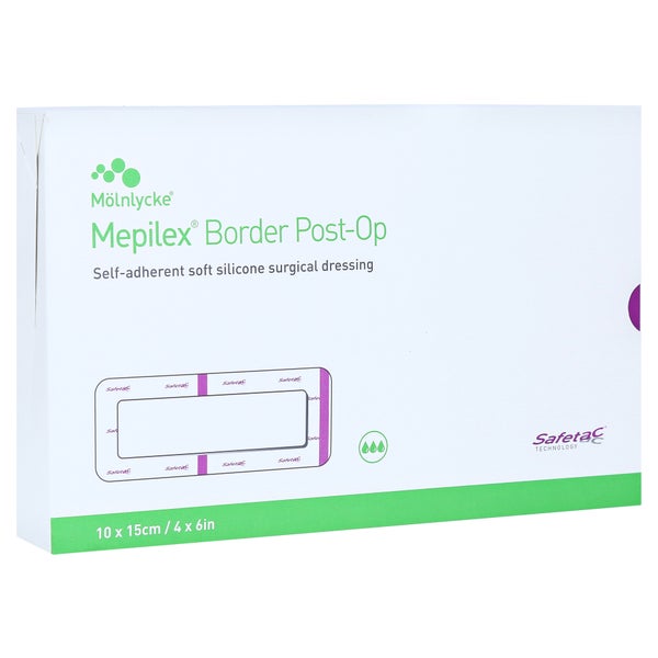 Mepilex Border Post-op Verband haftend 1 10 St