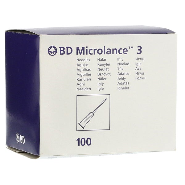 BD Microlance Kanüle 22 G 1 0,7x25 mm 100 St