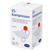 Hartmann ES-Kompressen unsteril 12- lagig 100 Stück - 10 x 10 cm 100 St