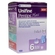 Unifine Pentips plus Kanüle 31 G 6 mm 100 St