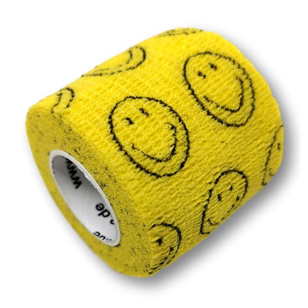LisaCare selbstklebender Verband - Smiley Gelb - 5cm x 4,5cm 1 St