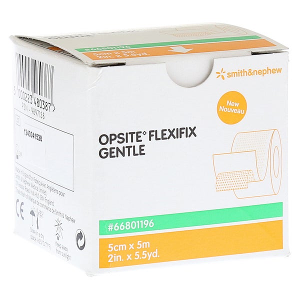Opsite Flexifix Gentle 5 cmx5 m Verband 1 St