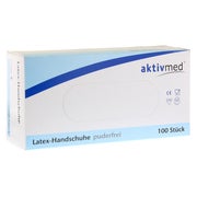 Produktabbildung: Latexhandschuhe Einmal Puderfrei S 100 St