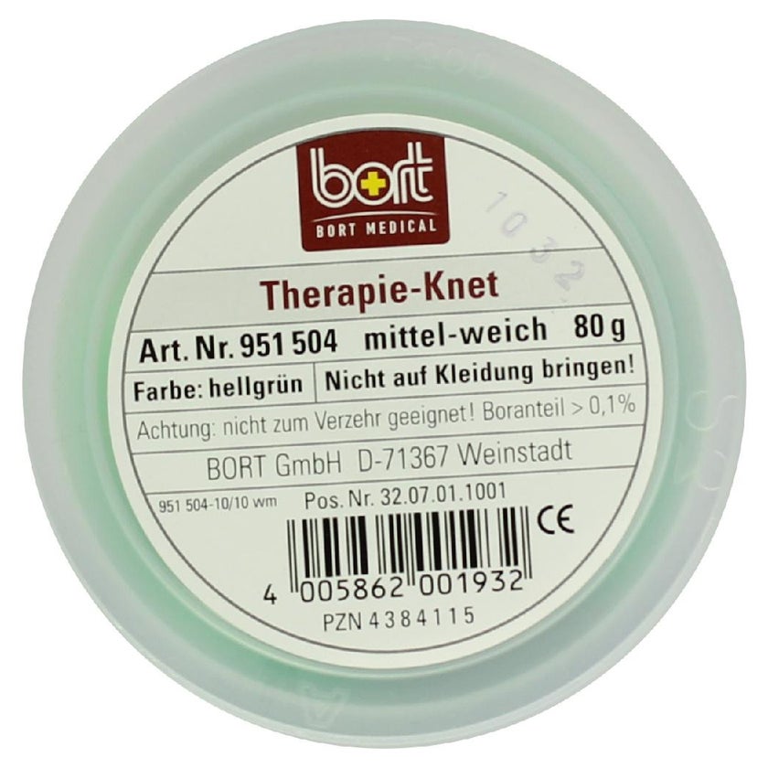 BORT Therapie Knet mittel weich hellgrün 80 g