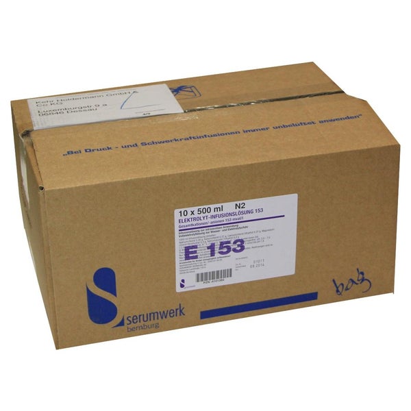 Elektrolyt Inf.-lsg. 153 PP-Btl. 10X500 ml
