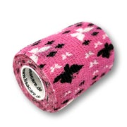 LisaCare selbsthaftende Bandage - Schmetterlinge Rosa - 7,5cm x 4,5m 1 St