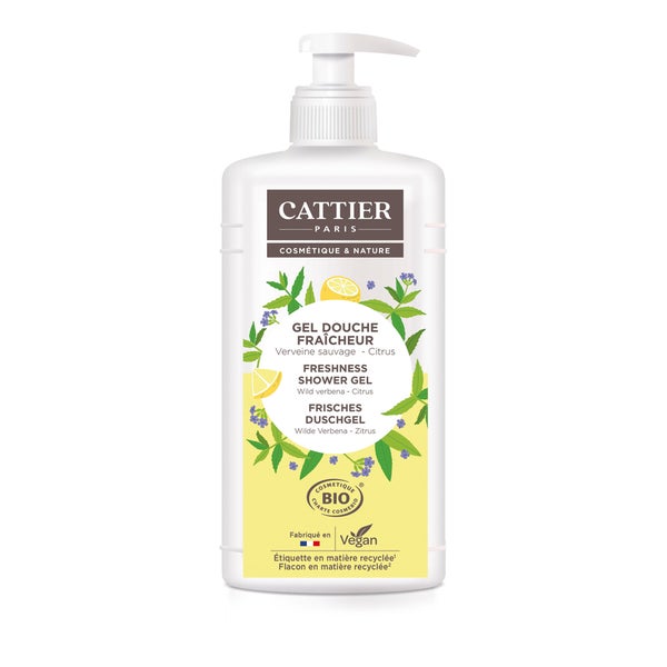 Cattier Duschgel Wilde Verbena Zitrus 1000 ml