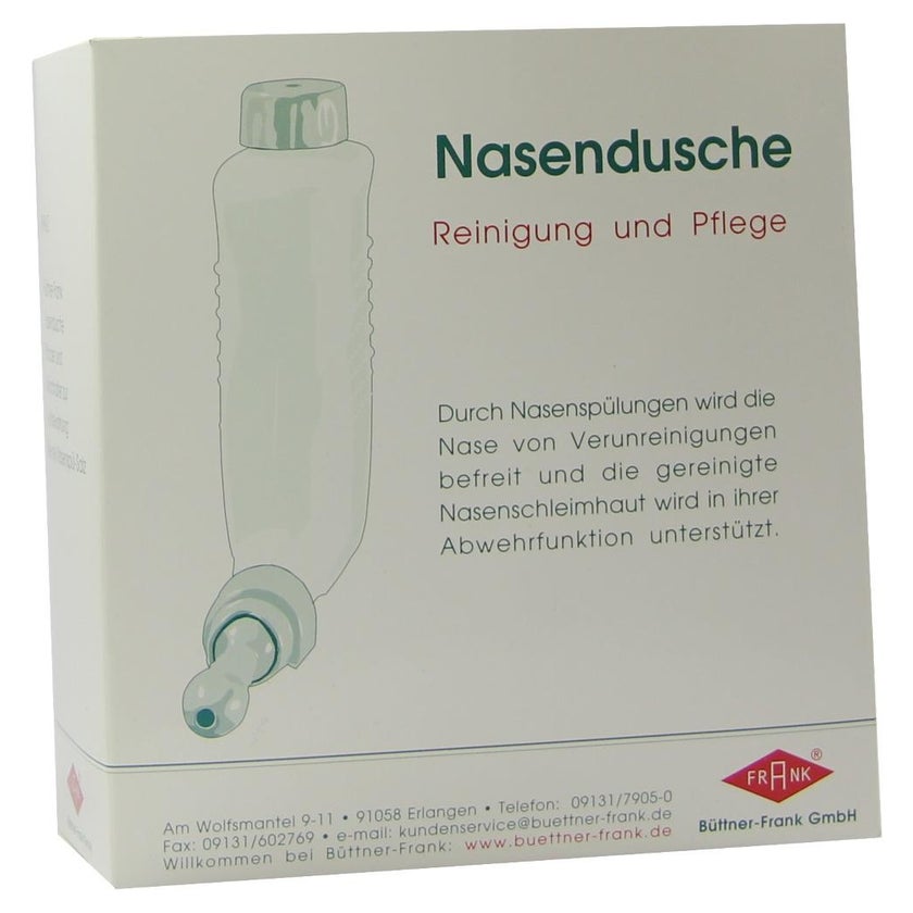 Nasendusche Kst.+4 Btl.salz 1 St
